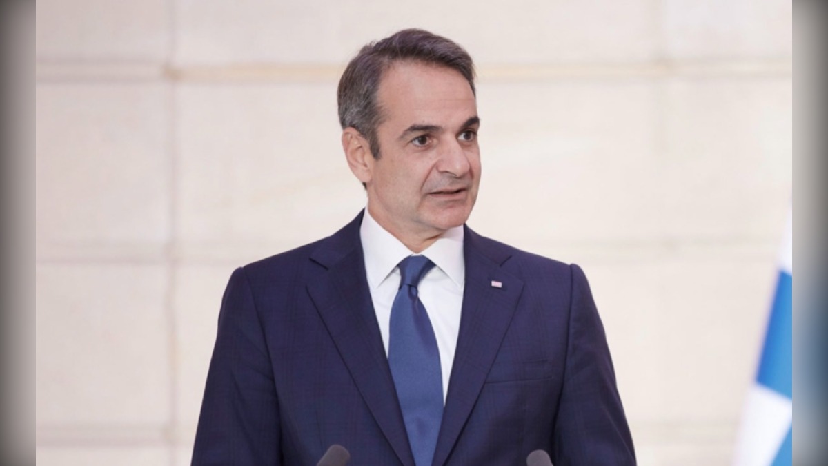 Συνάντηση Μητσοτάκη με τον πρόεδρο του Λιβάνου στο Μέγαρο Μαξίμου