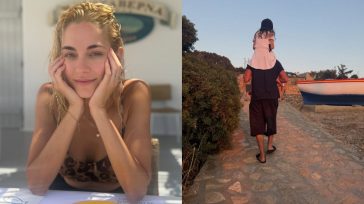 Δούκισσα Νομικού – Δημήτρης Θεοδωρίδης: Οι οικογενειακές διακοπές με τα δύο παιδιά τους στη Σχοινούσα