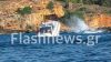 Τουριστικό σκάφος βυθίστηκε στους Αγίους Αποστόλους Χανίων