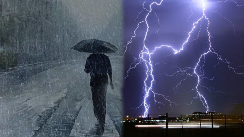Καιρός: Μπουρίνια, ισχυρές καταιγίδες και χαλάζι Καιρός: Μπουρίνια, ισχυρές καταιγίδες και χαλάζι