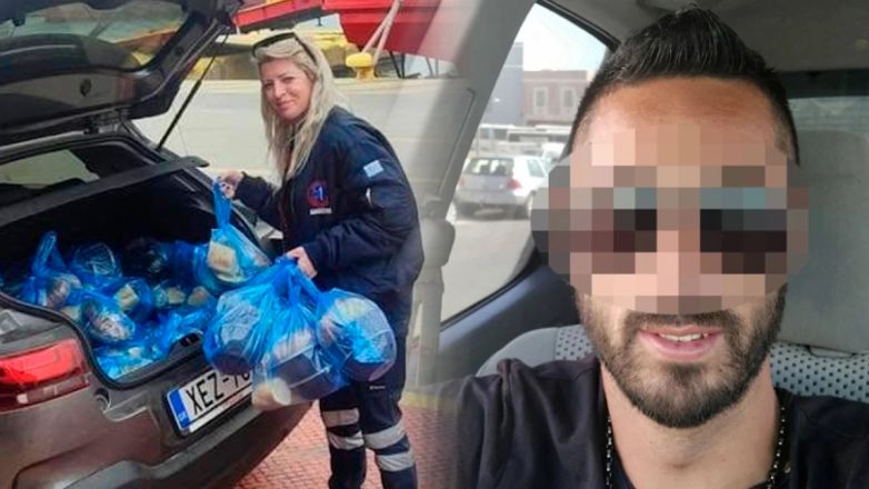 Με μαχαίρι, λοστό και αεροβόλο εισέβαλε η 42χρονη νοσηλεύτρια στο σπίτι του ζεύγους στην Άνω Σύρο Με μαχαίρι, λοστό και αεροβόλο εισέβαλε η 42χρονη νοσηλεύτρια στο σπίτι του ζεύγους στην Άνω Σύρο