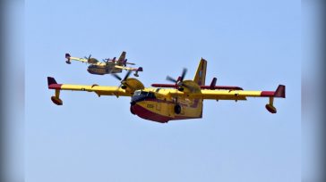 Η Ελλάδα παρέχει εναέρια μέσα στην Ισπανία για την κατάσβεση των πυρκαγιών