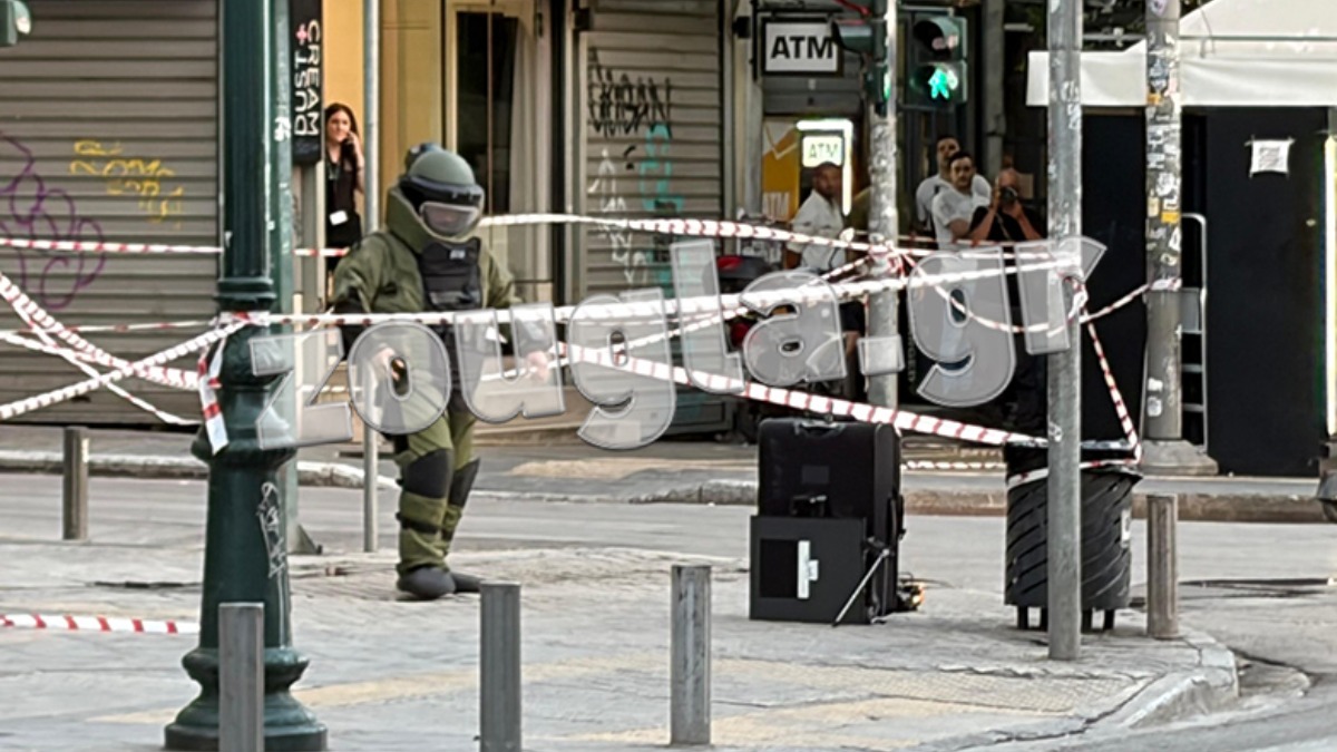 Λήξη συναγερμού για την ύποπτη βαλίτσα που εντοπίστηκε στο Μοναστηράκι