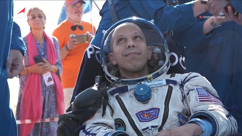 Ο αστροναύτης της NASA Κρις Γουίλιαμς