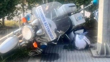 Οδηγός παρέσυρε και τραυμάτισε μοτοσυκλετιστή της Τροχαίας