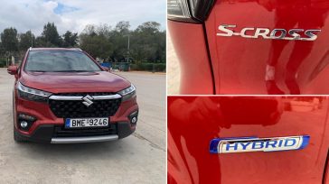 Suzuki: Δοκιμή στο οικογενειακό SUV S-Cross Hybrid 1.4 Boosterjet που αποδίδει 110 PS