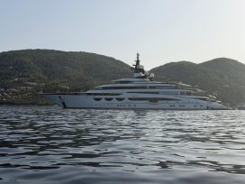 Ζάκυνθος: Στο νησί το υπερπολυτελές megayacht των 115 μ, ΒΙΝΤΕΟ