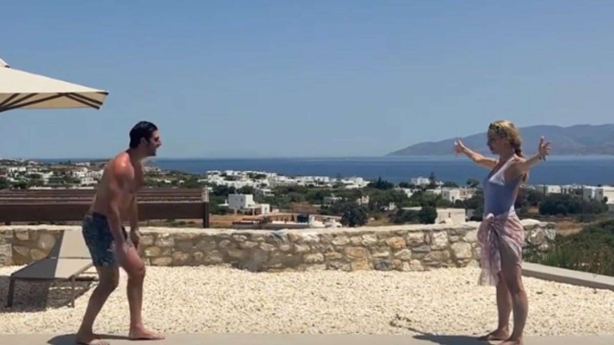 Γεροντιδάκης – Παπαδημητρίου: Το viral βίντεο από τις διακοπές τους