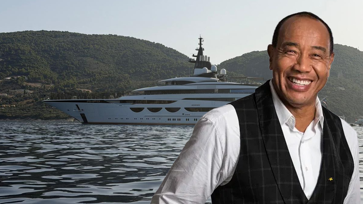 «AHPO»: Το υπερπολυτελές megayacht των 115 μέτρων στη Ζάκυνθο