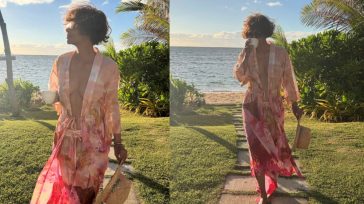 Halle Berry: Πόζαρε χωρίς σουτιέν δίπλα στη θάλασσα