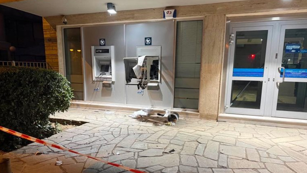 Έκρηξη σε ΑΤΜ στην Καλαμαριά