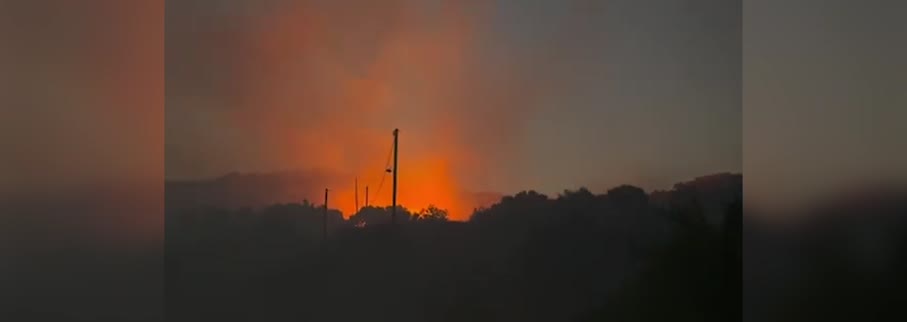 Ρέθυμνο: Ολονύχτια μάχη με τo πύρινο μέτωπο και τους ισχυρούς ανέμους
