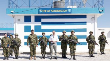 Μητσοτάκης από Αγαθονήσι: «Οι νησιώτες μας αισθάνονται ασφαλείς»