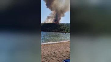 Λακωνία: Φωτιά στον Αγερανό Γυθείου