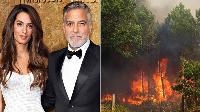 Φωτιές στη Γαλλία: Εκκενώθηκε το σπίτι του George Clooney Φωτιές στη Γαλλία: Εκκενώθηκε το σπίτι του George Clooney