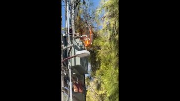 Μέγαρα: Φωτιά σε μετασχηματιστή έπειτα από έκρηξη