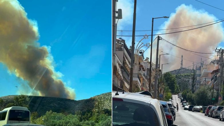 Πυρκαγιά στην Περιφερειακή Αιγάλεω – Ήχησε 112 Πυρκαγιά στην Περιφερειακή Αιγάλεω – Ήχησε 112
