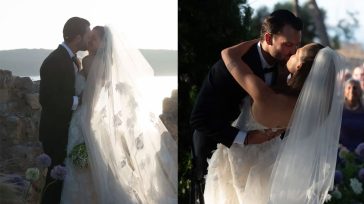 Η Αμαλία Κωστοπούλου δημοσίευσε τις επίσημες φωτογραφίες από τον γάμο της με τον Jake Medwell