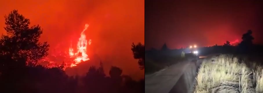Κρίσιμη νύχτα για Πόρτο Γερμενό, Ψάθα, Βένιζα, Αλεποχώρι και Φωκίδα