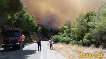 Νεότερες κυκλοφοριακές ρυθμίσεις στο Πόρτο Γερμενό λόγω της πυρκαγιάς