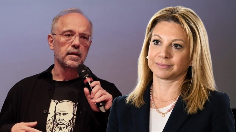 Η Μαρία Καρυστιανού διέγραψε τον Θανάση Αυγερινό