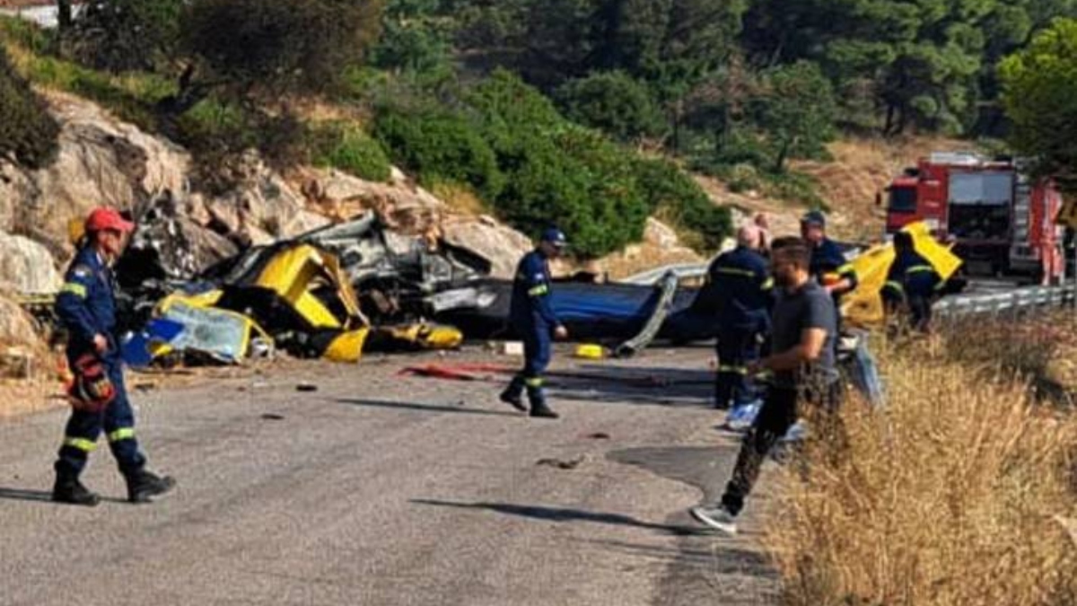 Ψάθα: Σύλληψη συγγενή Αντιδημάρχου, που έπεσε με το όχημά του πάνω στα συντρίμμια του ελικοπτέρου