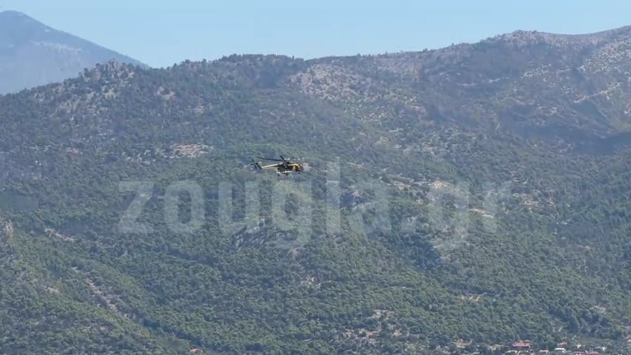 LIVE: Μάχη με τις αναζωπυρώσεις στη Δυτική Αττική