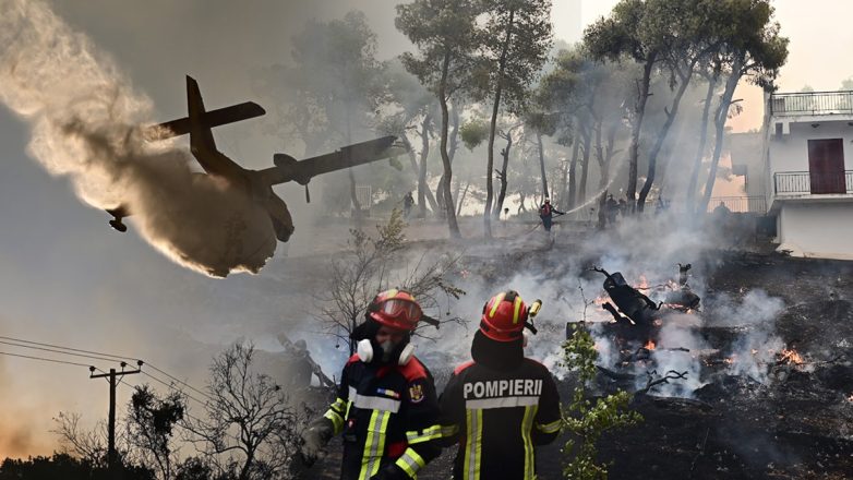 Live: Μάχη με την φωτιά στο ενεργό μέτωπο μεταξύ Ψάθας και Λούμπας Live: Μάχη με την φωτιά στο ενεργό μέτωπο μεταξύ Ψάθας και Λούμπας