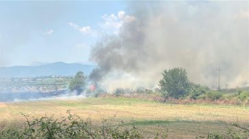 Φωτιά στη Μεγάλη Χώρα Αγρινίου