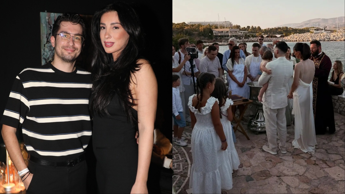 Αντώνης Βλωτιδέλλης & Βαλέρια Χοψονίδου: Βάφτισαν τον μονάκριβο γιο τους στη Βουλιαγμένη