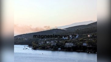 Φωτιά στο Νότιο Πήλιο – Ήχησε το 112