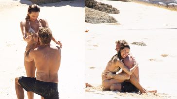 Alessandra Ambrosio: Αρραβωνιάστηκε τον Buck Palmer στην παραλία