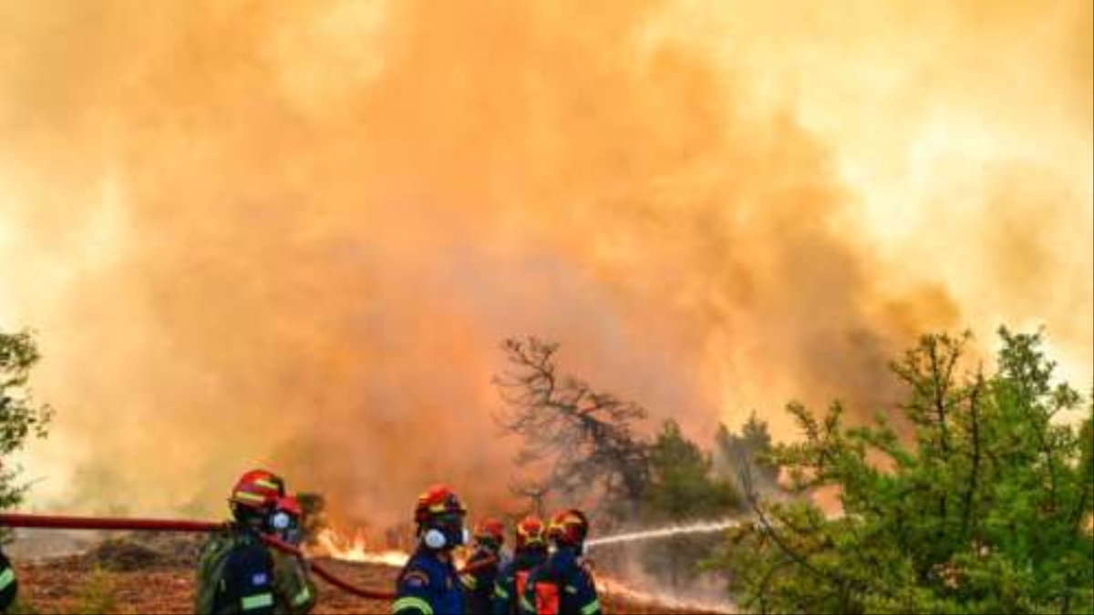 Χωρίς ενεργό μέτωπο η πυρκαγιά στον Ίμερο Ροδόπης