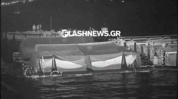 Χανιά: Βίντεο από τη στιγμή που οι δράστες κλέβουν αλιεύματα από ιχθυοκαλλιέργεια