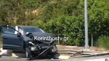 Κορινθία: Έχασε τη ζωή της η μητέρα που είχε τραυματιστεί μετά τη σφοδρή σύγκρουση με φορτηγό