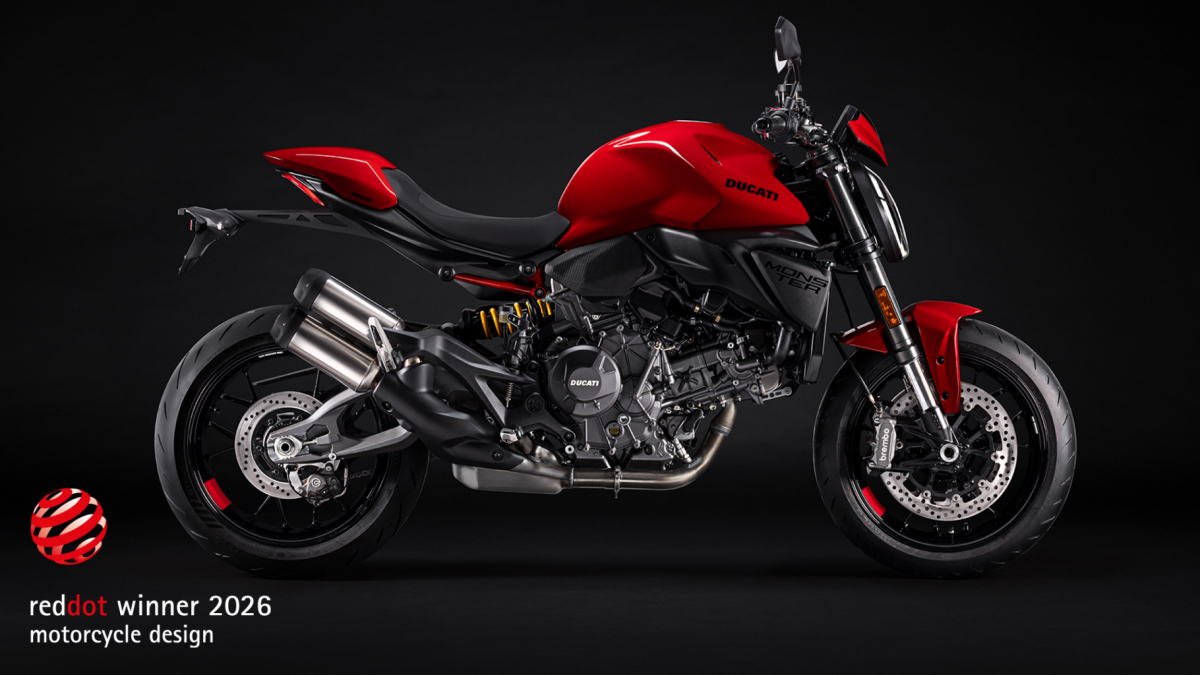Νίκη στο Red Dot Design Award 2026 για την Ducati Monster