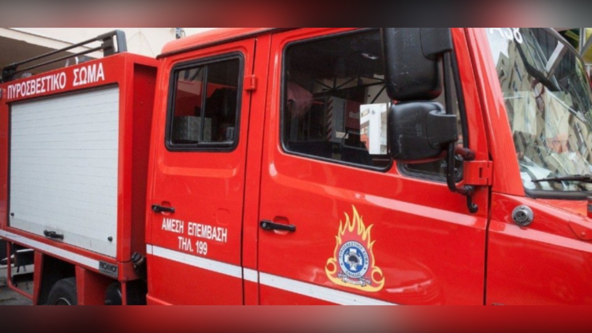 Φωτιά σε διαμέρισμα στην Πολίχνη Θεσσαλονίκης