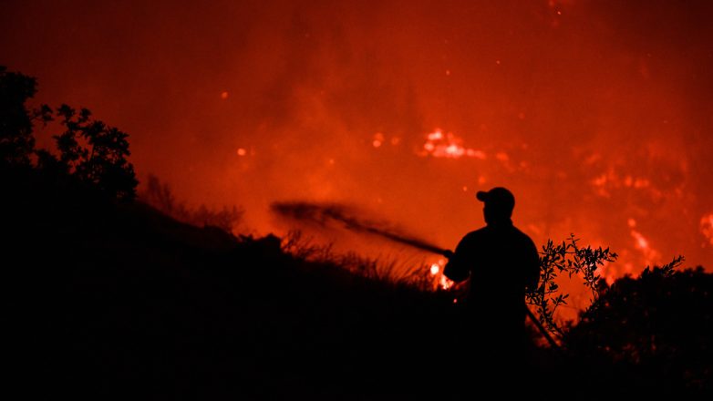 Ηλεία: Πυρκαγιά σε αγροτοδασική έκταση στην Αλφειούσα Ηλεία: Πυρκαγιά σε αγροτοδασική έκταση στην Αλφειούσα