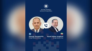 Τηλεφωνική επικοινωνία Αθήνας-Τεχεράνης για Ορμούζ