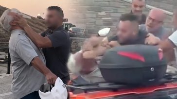 Άγριος ξυλοδαρμός ηλικιωμένου από νεαρό οδηγό transfer για μια θέση πάρκινγκ