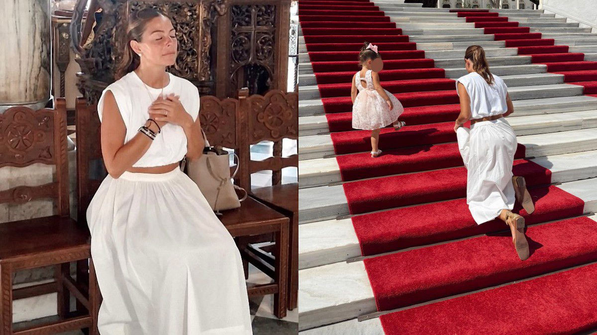 Maria Menounos: Προσκύνησε στη Μεγαλόχαρη της Τήνου μαζί με την κόρη της – «Νιώθω ευγνώμων…»