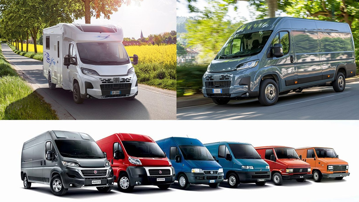 FIAT Ducato: Ένα από τα πλέον εμβληματικά επαγγελματικά μοντέλα συμπληρώνει πορεία 45 ετών