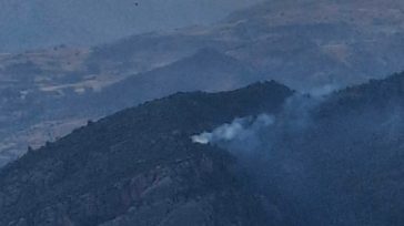 Φωτιά από κεραυνό στους Ρωγούς Καλαβρύτων