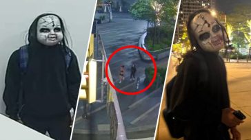 ΗΠΑ-Φιλαδέλφεια: Άνδρας με μάσκα κούκλας τρομοκρατεί πολίτες