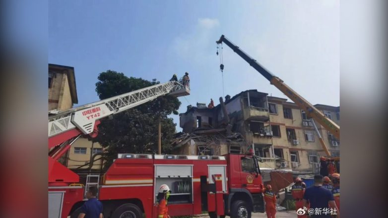 Κίνα: Τρεις νεκροί από κατάρρευση πολυκατοικίας Κίνα: Τρεις νεκροί από κατάρρευση πολυκατοικίας