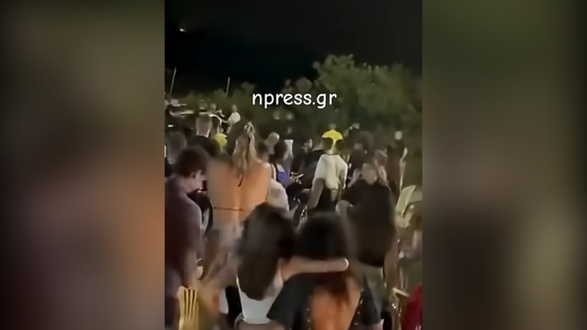 Αντίρριο: «Ιπτάμενες» καρέκλες και μπουνιές σε πανηγύρι