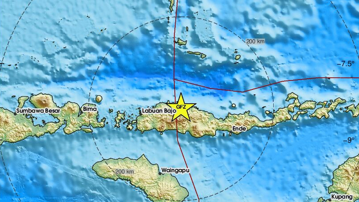 Σεισμός 5,7 Ρίχτερ στην Ινδονησία