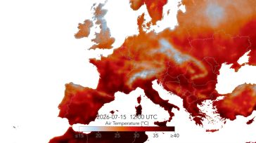NASA: Καρέ καρέ οι διαδοχικοί καύσωνες στην Ευρώπη