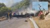 Ψάθα : Μεταφέρονται τα συντρίμμια του ελικοπτέρου στην τραγωδία με τους δύο νεκρούς