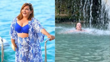 Βίκυ Σταυροπούλου: Έκανε μπάνιο κάτω από καταρράκτες – «Κάθαρση, αναγέννηση, ευλογία»